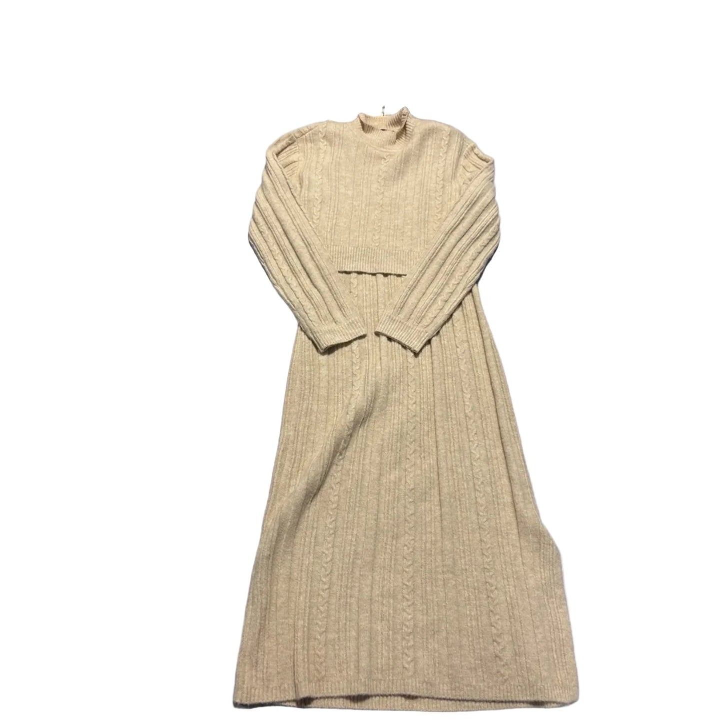 Dress Casual Maxi By Current Air In Tan, Size: S