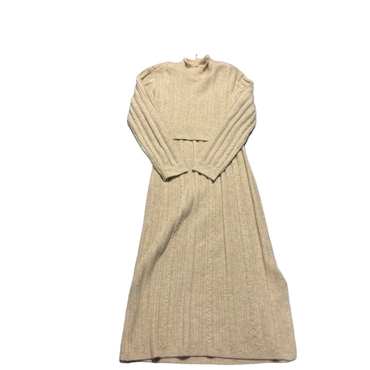 Dress Casual Maxi By Current Air In Tan, Size: S