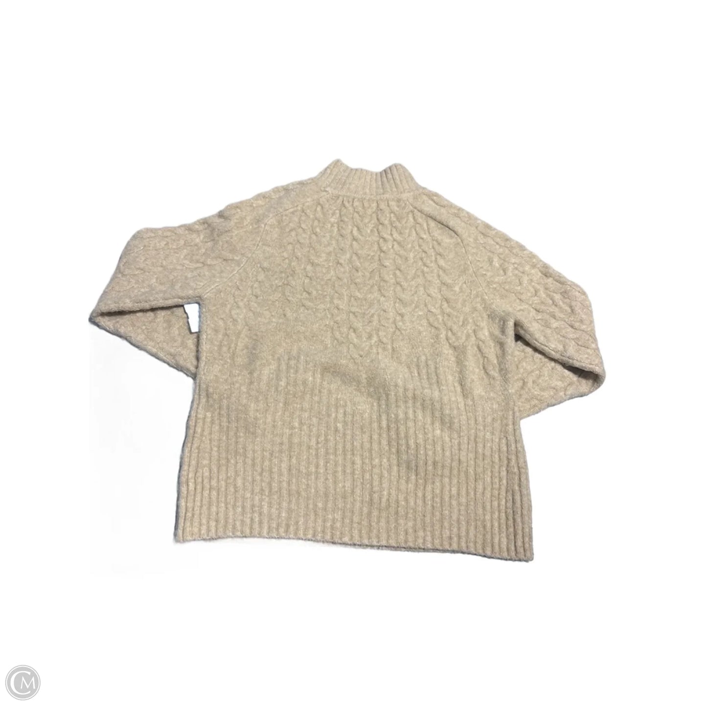 Sweater By Calvin Klein In Cream, Size: S