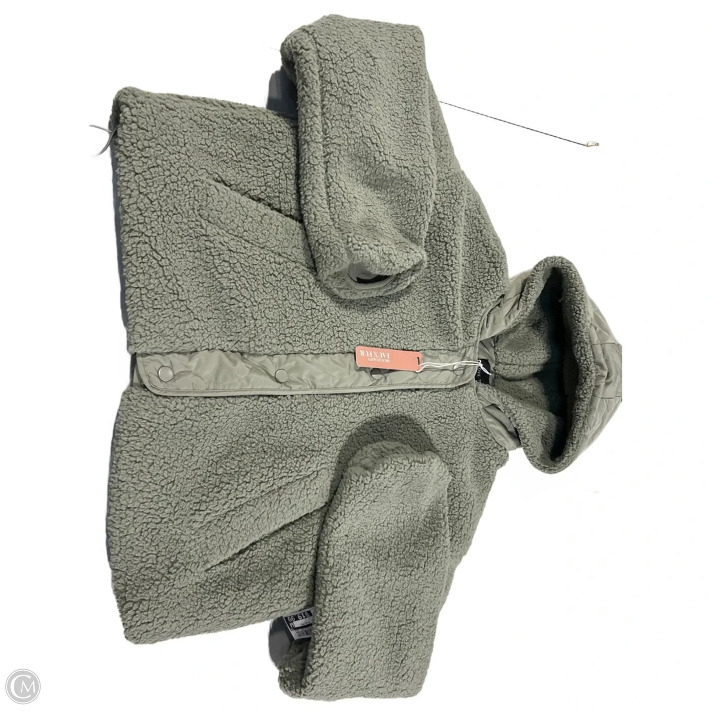 Coat Puffer & Quilted By Love Tree In Green, Size: L