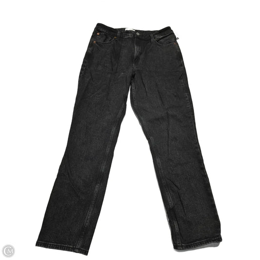 Jeans Skinny By Abercrombie And Fitch In Black, Size: 8
