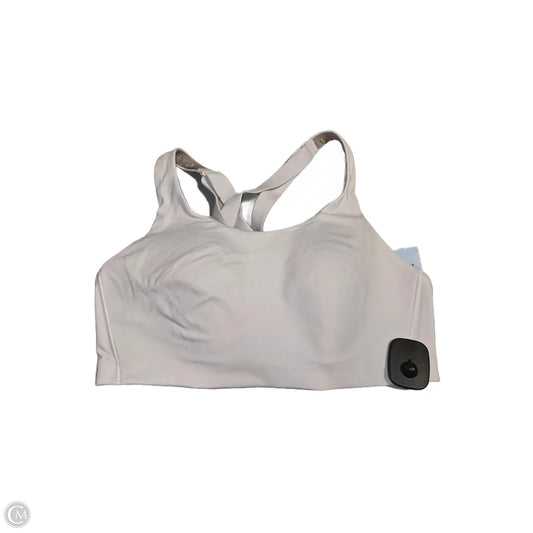 Athletic Bra By Lululemon In White, Size: M