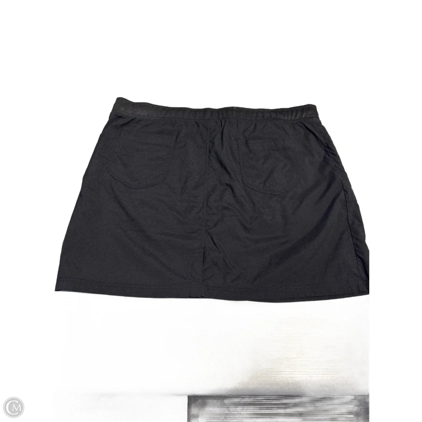 Athletic Skort By Cmc In Black, Size: Xxl