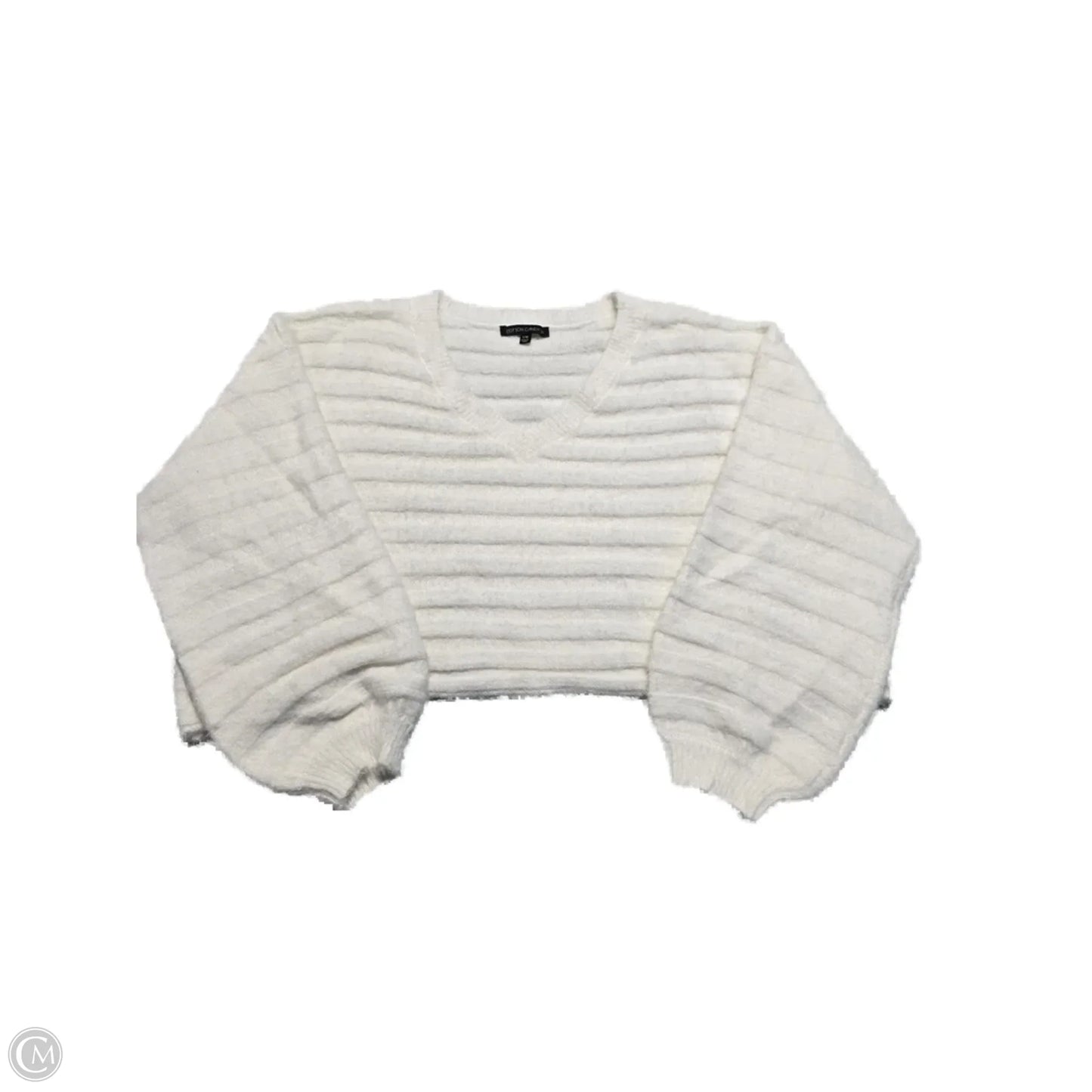 Sweater By Cotton Candy In White, Size: S
