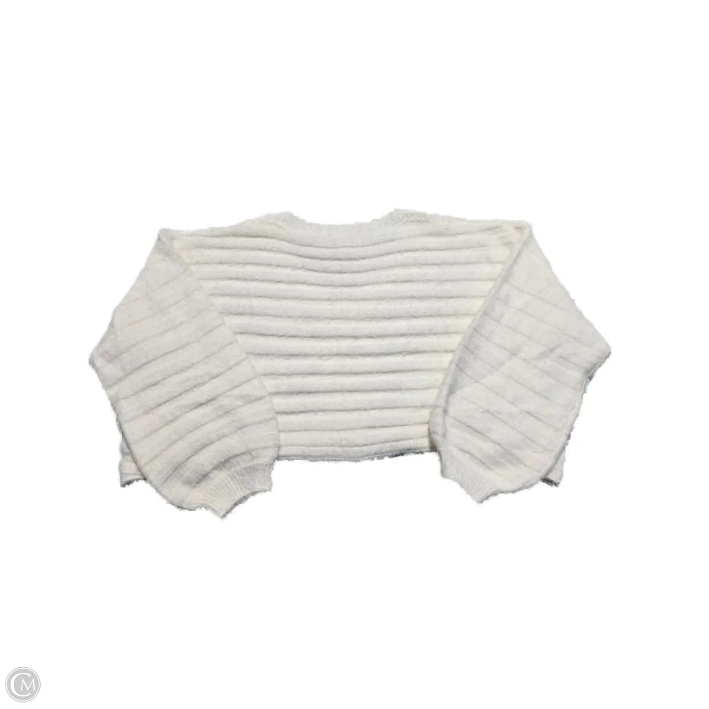Sweater By Cotton Candy In White, Size: S