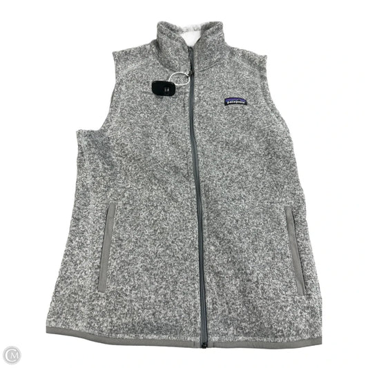 Vest Fleece By Patagonia In Grey, Size: M