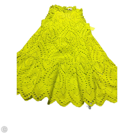 Dress Casual Short By Skies Are Blue In Yellow, Size: Xs