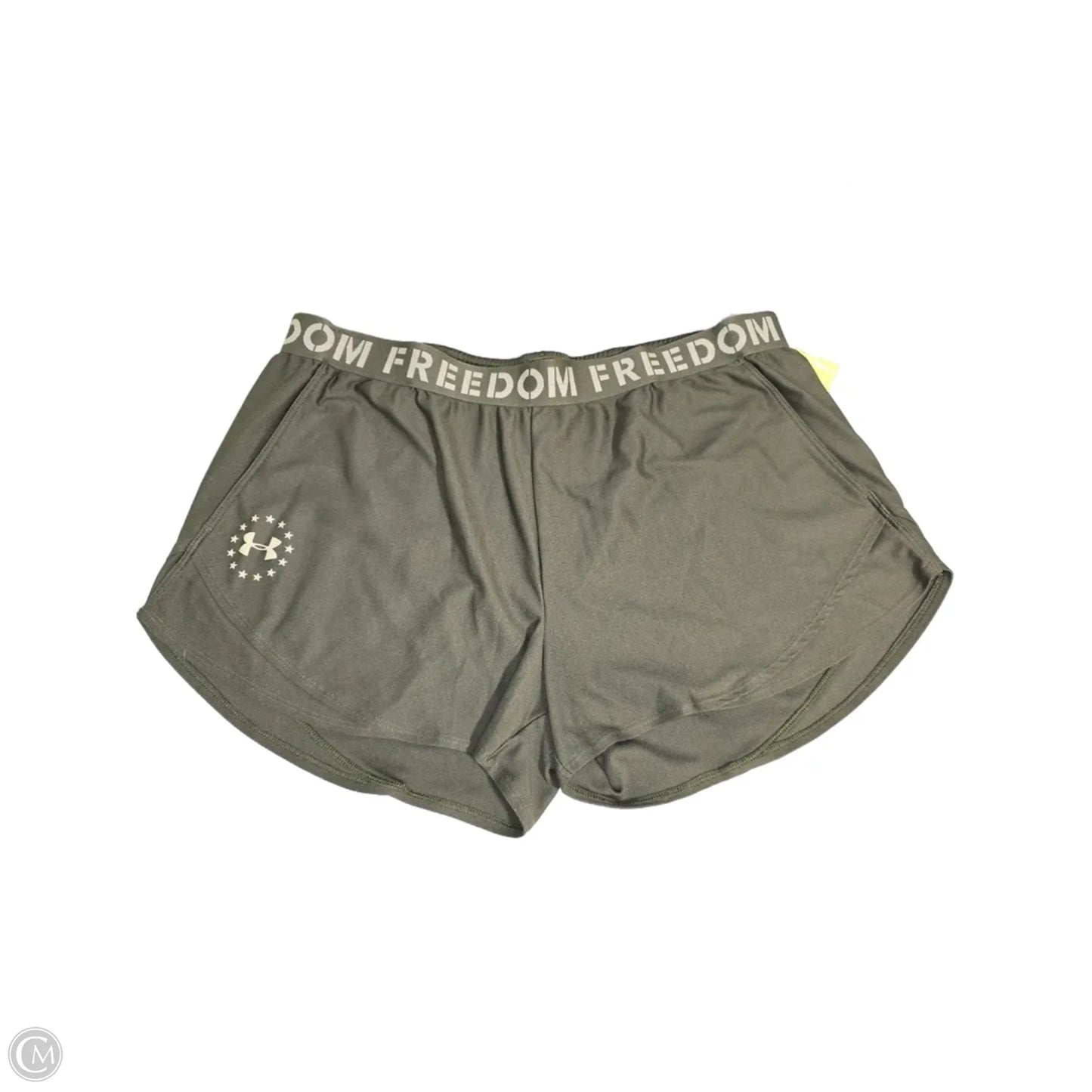 Athletic Shorts By Under Armour In Green, Size: Xxl