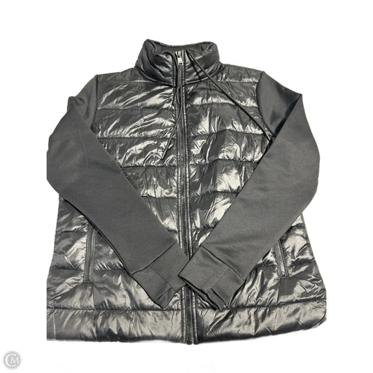 Athletic Jacket By Avia In Black, Size: S