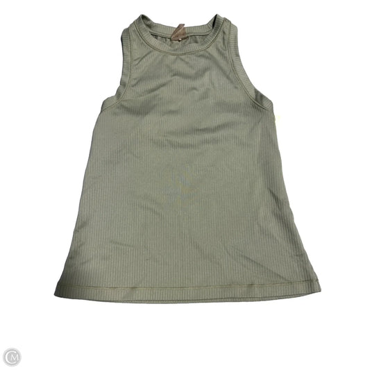 Athletic Tank Top By Calia In Green, Size: Xs