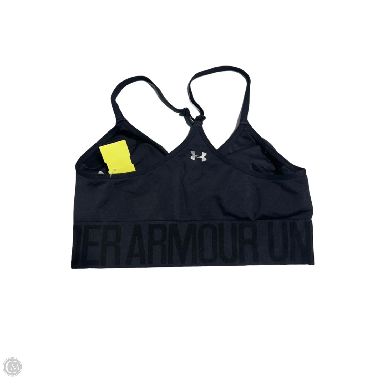 Athletic Bra By Under Armour In Black, Size: L