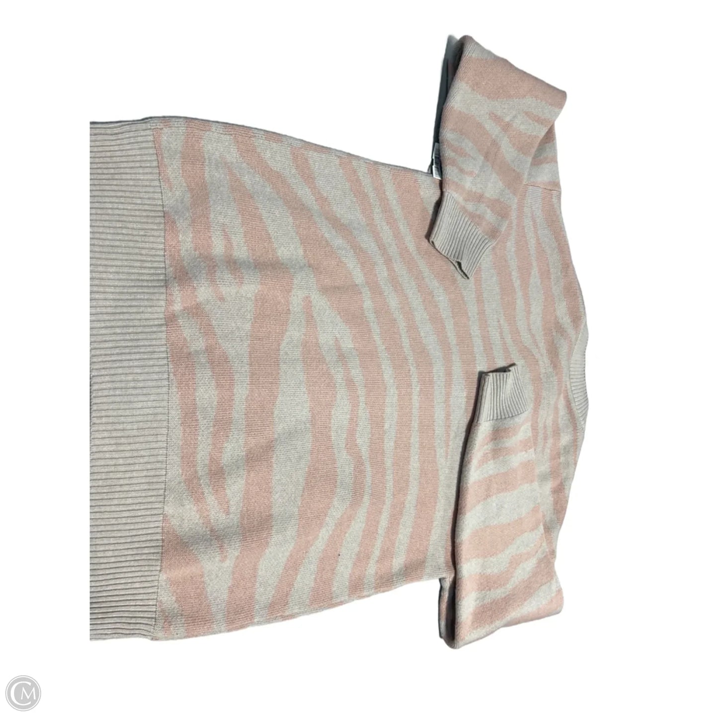 Jacket Fleece By Varley In Pink & Tan, Size: S