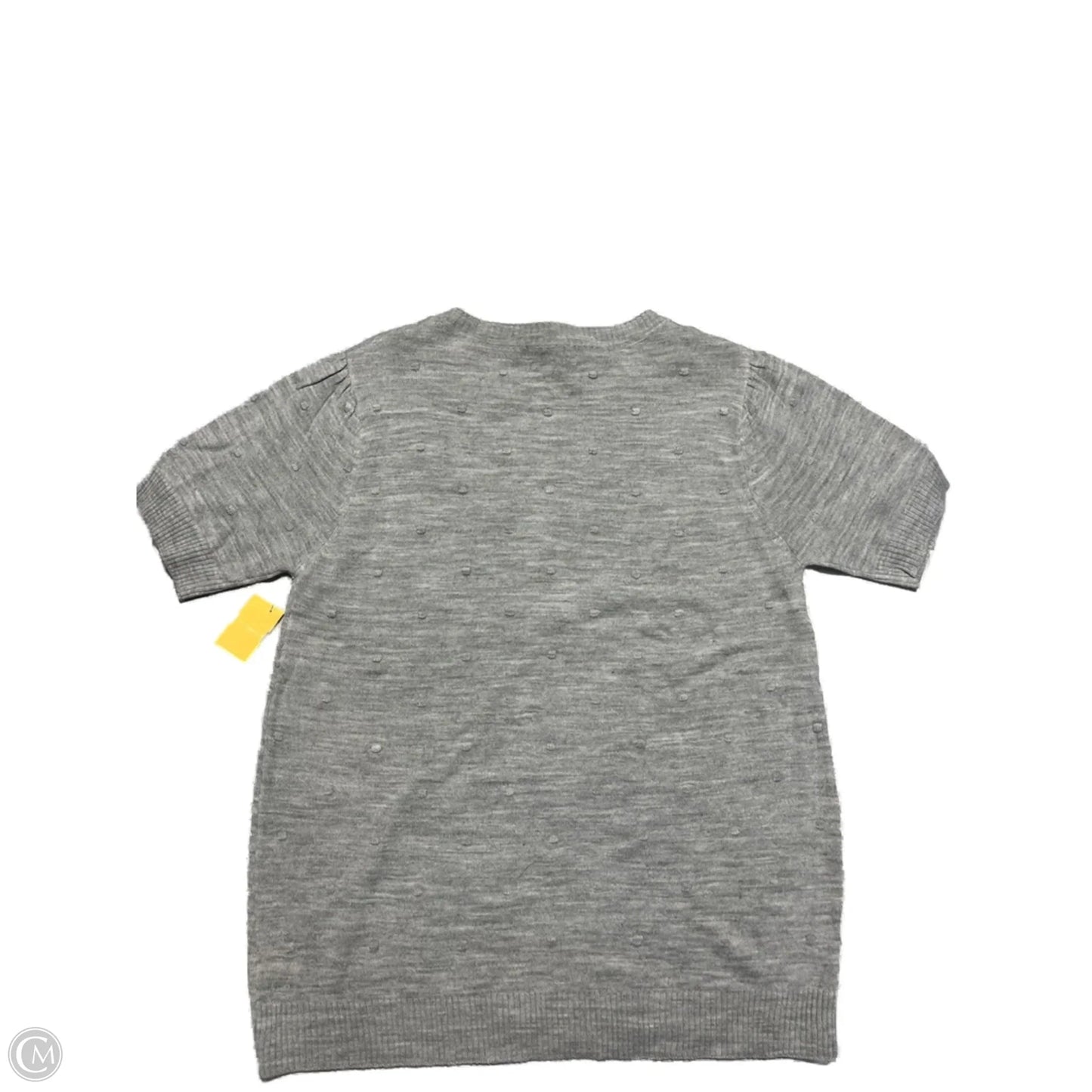 Top Short Sleeve By Andree By Unit In Grey, Size: L
