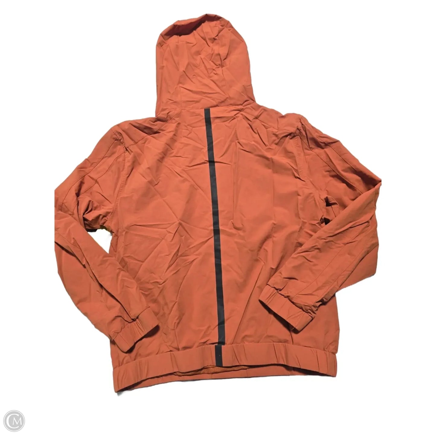 Athletic Jacket By Alphalete In Orange, Size: M
