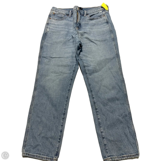 Jeans Straight By J. Crew In Blue Denim, Size: 12