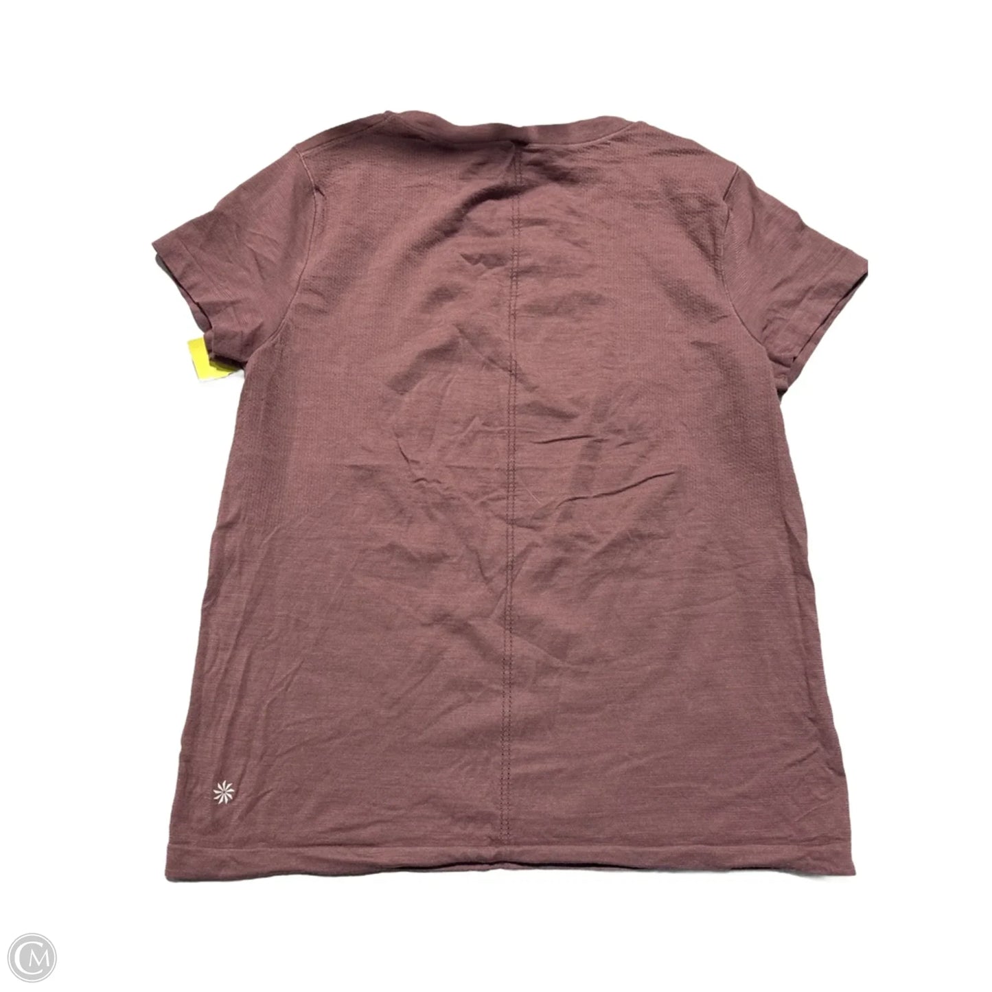 Athletic Top Short Sleeve By Athleta In Purple, Size: Xl