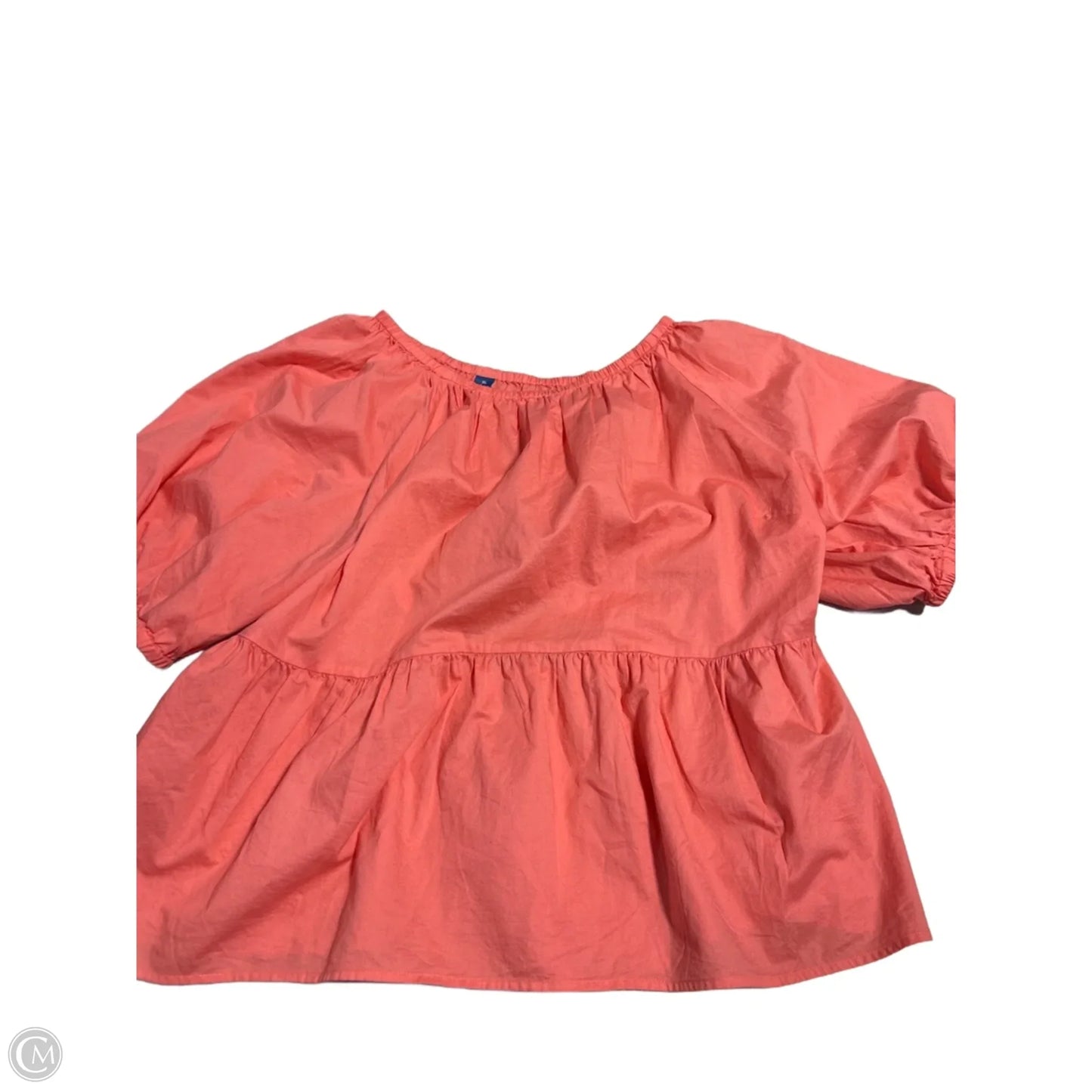 Top Short Sleeve By Old Navy In Coral, Size: Xl