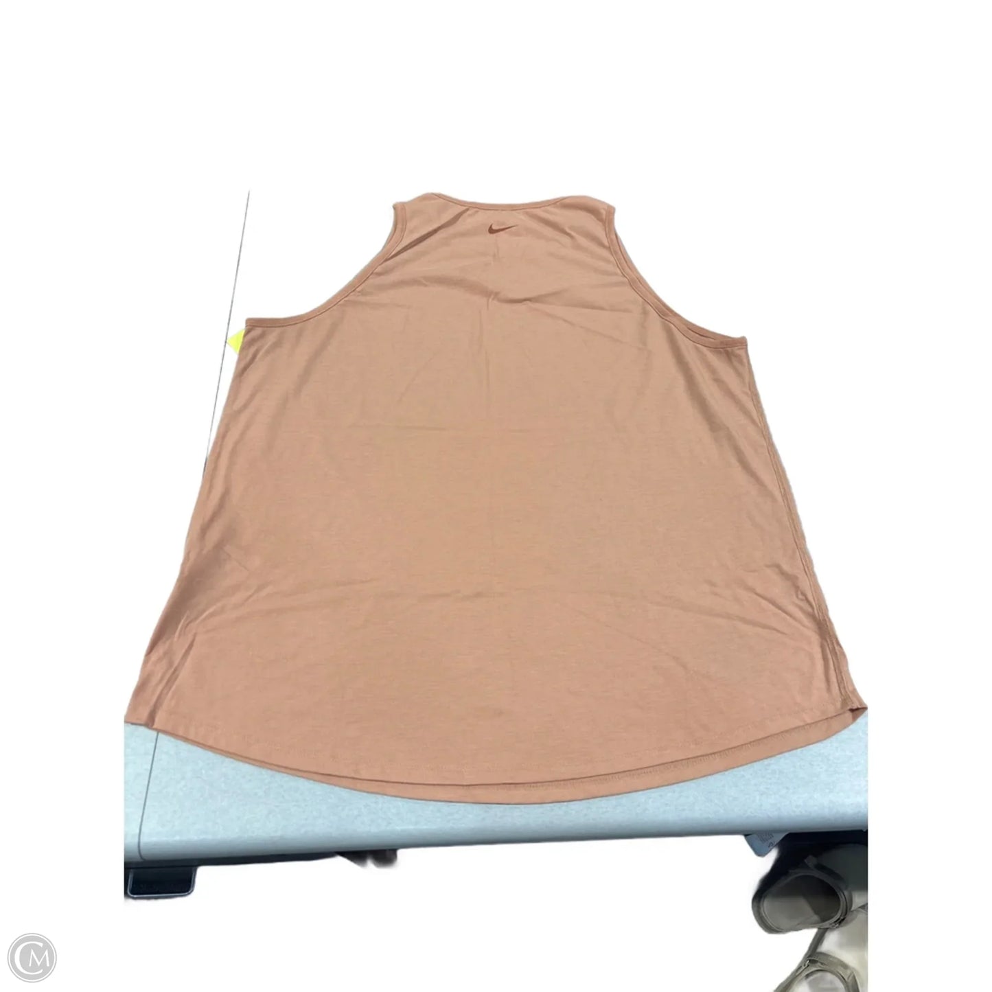 Athletic Tank Top By Nike In Orange, Size: 1x