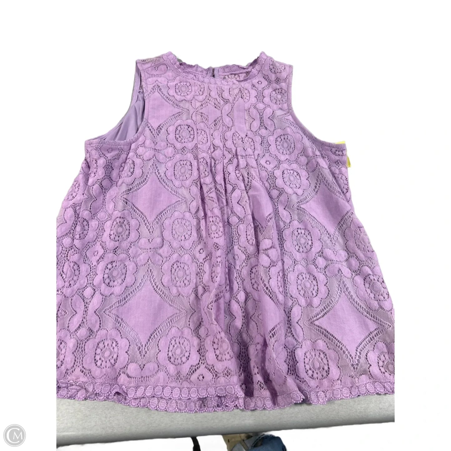 Tank Top By Doe & Rae In Purple, Size: M