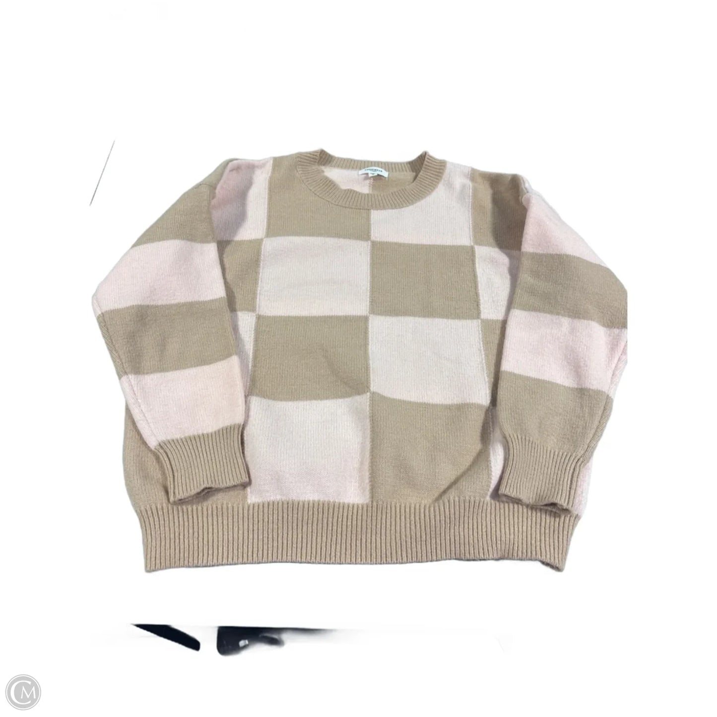 Sweater By Anniewear In Brown & Pink, Size: M