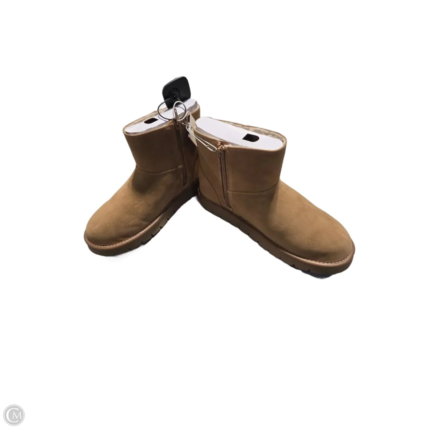 Boots Ankle Flats By Universal Thread In Brown, Size: 9