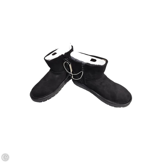 Boots Ankle Flats By Universal Thread In Black, Size: 8