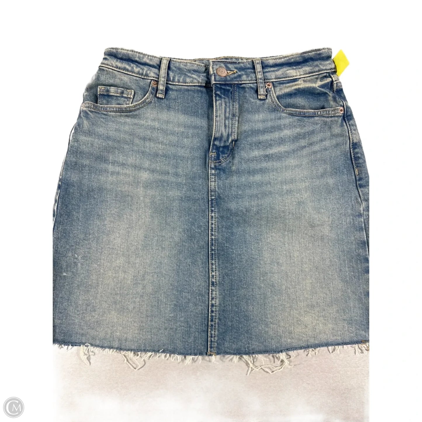 Skirt Midi By Old Navy In Blue Denim, Size: 2