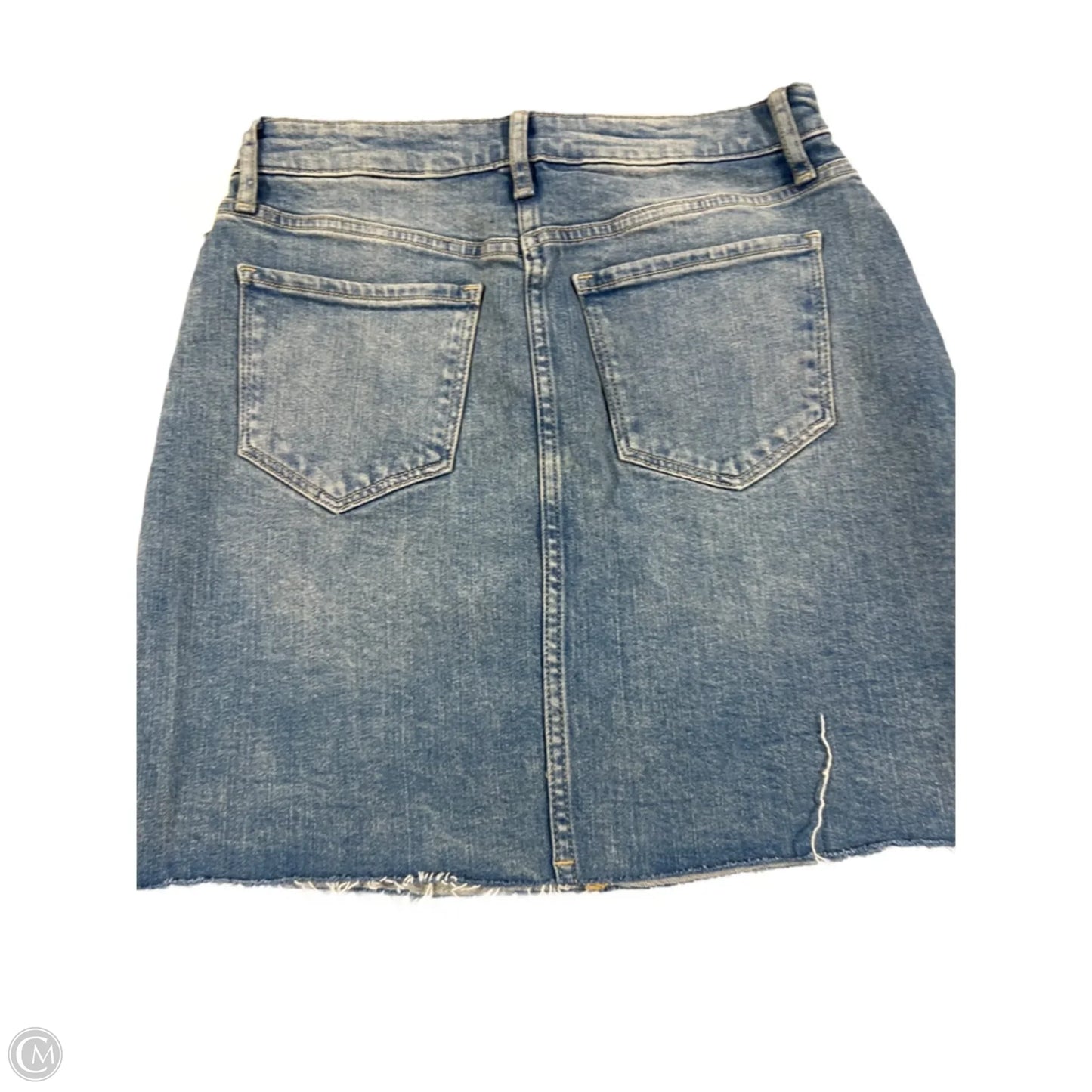 Skirt Midi By Old Navy In Blue Denim, Size: 2