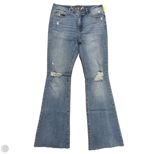 Jeans Boot Cut By Seven 7 In Blue Denim, Size: 6
