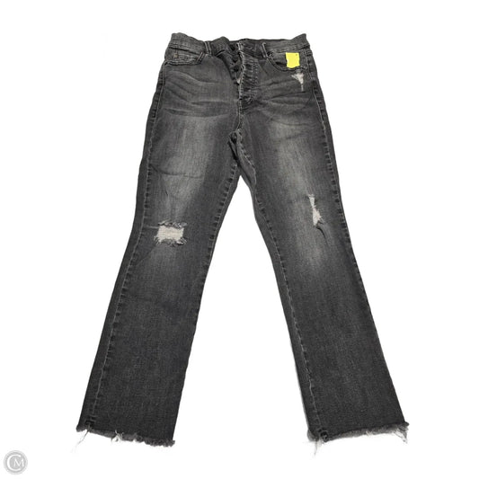 Jeans Skinny By Level 99 In Black, Size: 12