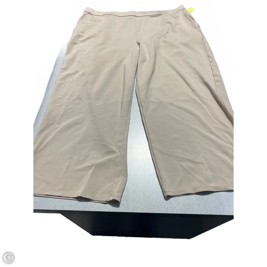 Pants Dress By Eileen Fisher In Tan, Size: 2x