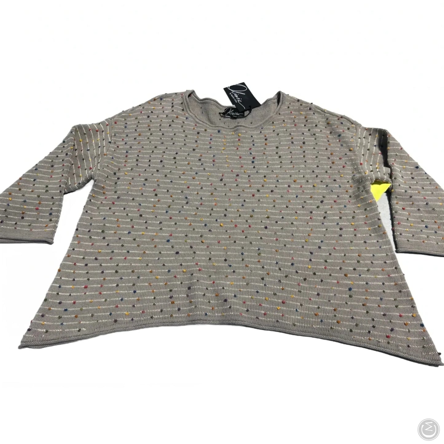 Sweater By Habitat In Grey, Size: L