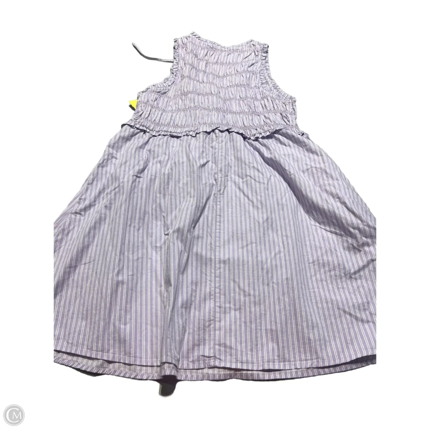 Dress Casual Short By Old Navy In Purple & White, Size: L