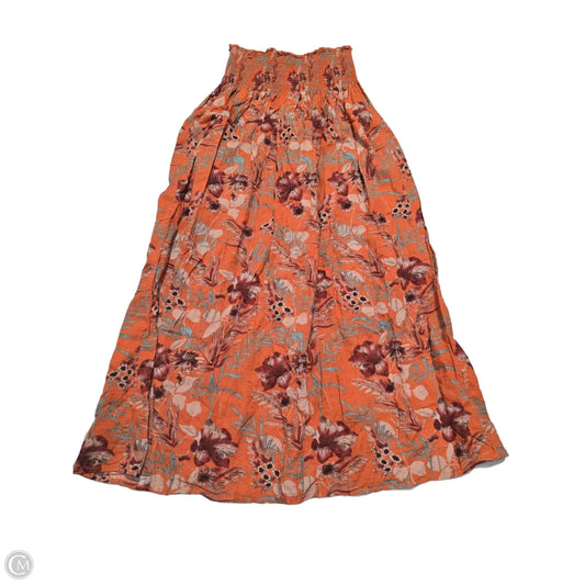 Skirt Maxi By Natural Life In Floral Print, Size: Xs