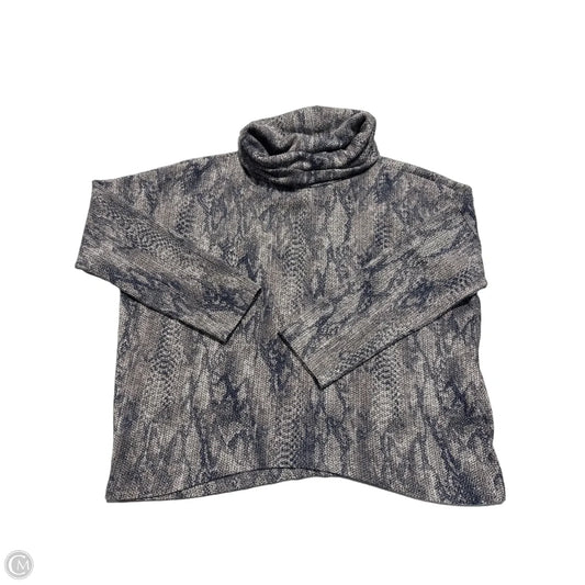 Top Long Sleeve By Clara Sun Woo In Blue & Grey, Size: Xl