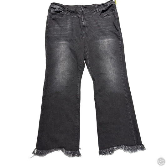 Jeans Straight By Kancan In Black, Size: 22