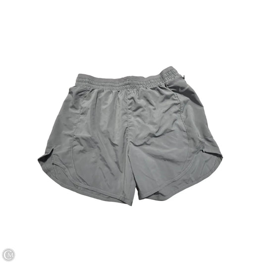 Athletic Shorts By Nike In Grey, Size: S