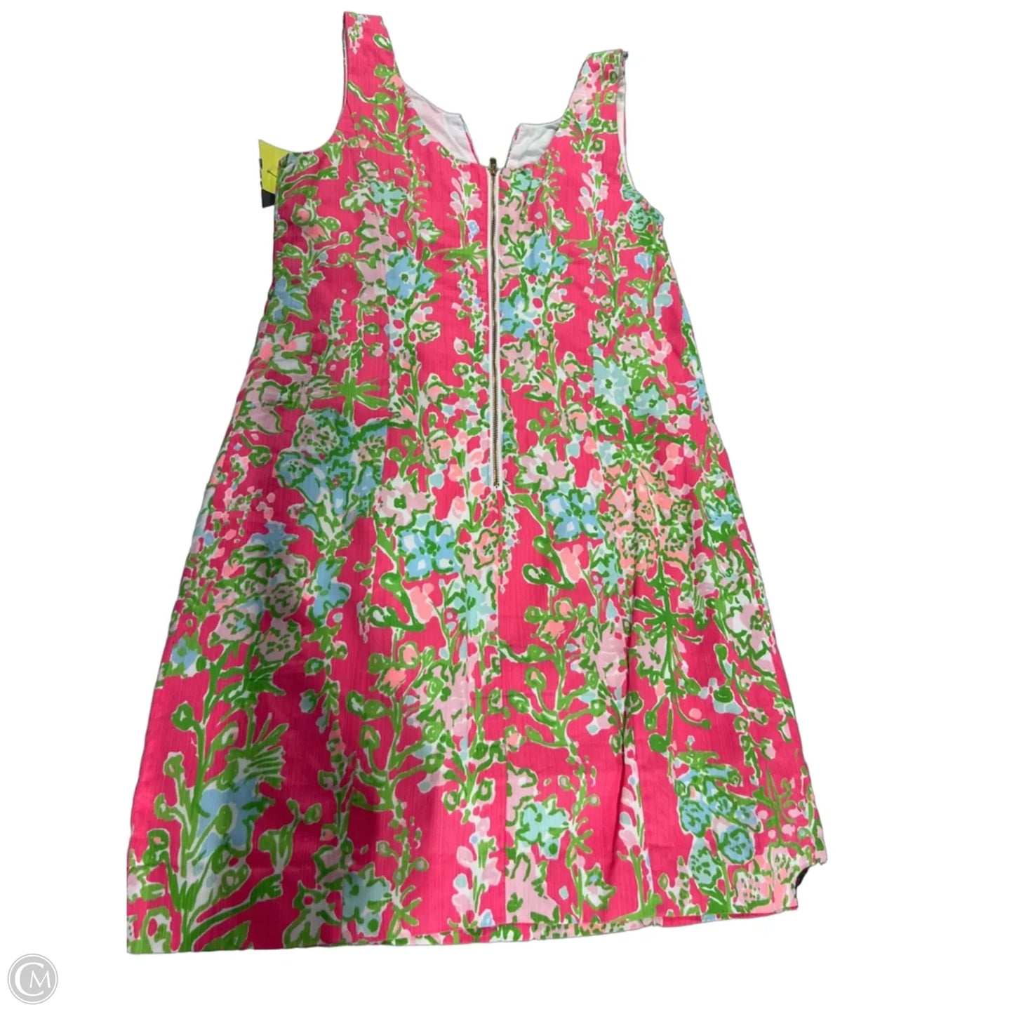Dress Designer By Lilly Pulitzer In Green & Pink, Size: Xs