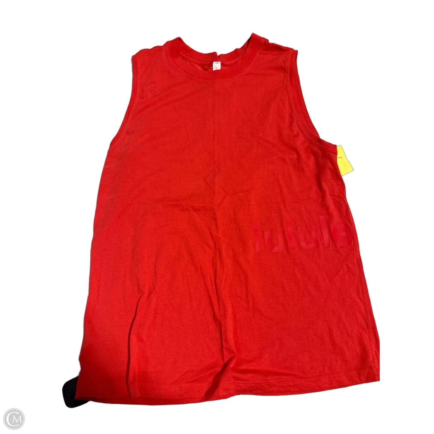 Athletic Tank Top By Lululemon In Red, Size: 6