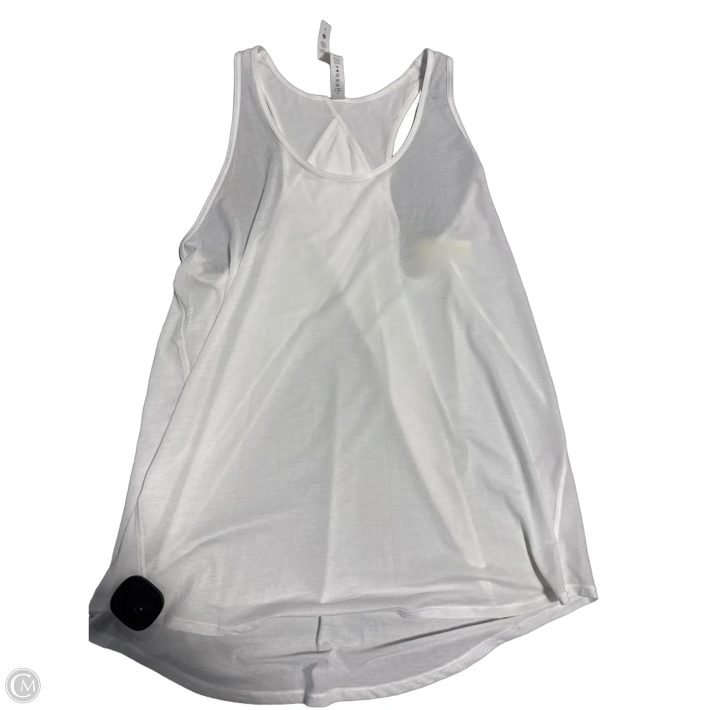 Athletic Tank Top By Lululemon In White, Size: 8
