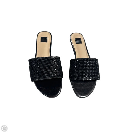 Sandals Flats By White House Black Market In Black, Size: 6