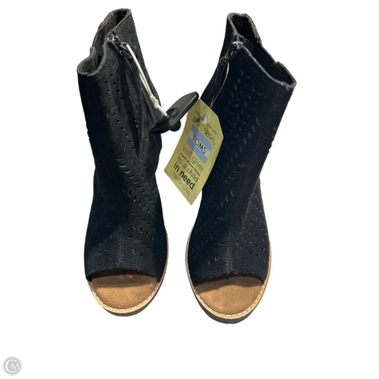 Shoes Heels Block By Toms In Black, Size: 6