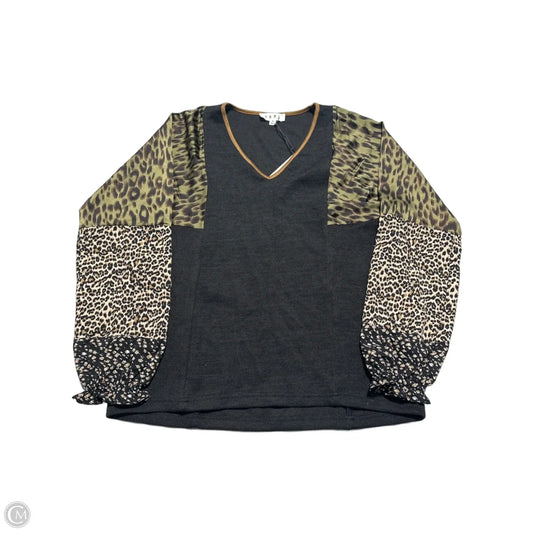 Top Long Sleeve By Thml In Black, Size: S