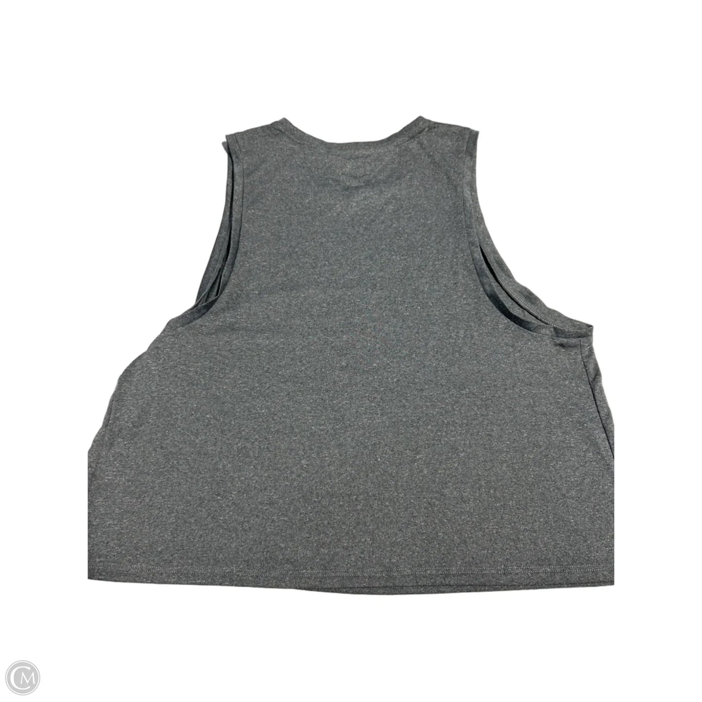 Athletic Tank Top By Pink In Grey, Size: M