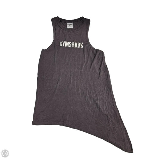 Athletic Tank Top By Gym Shark In Grey, Size: Xs