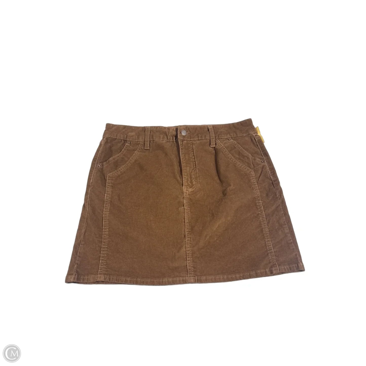 Skirt Mini & Short By Time And Tru In Brown, Size: 14