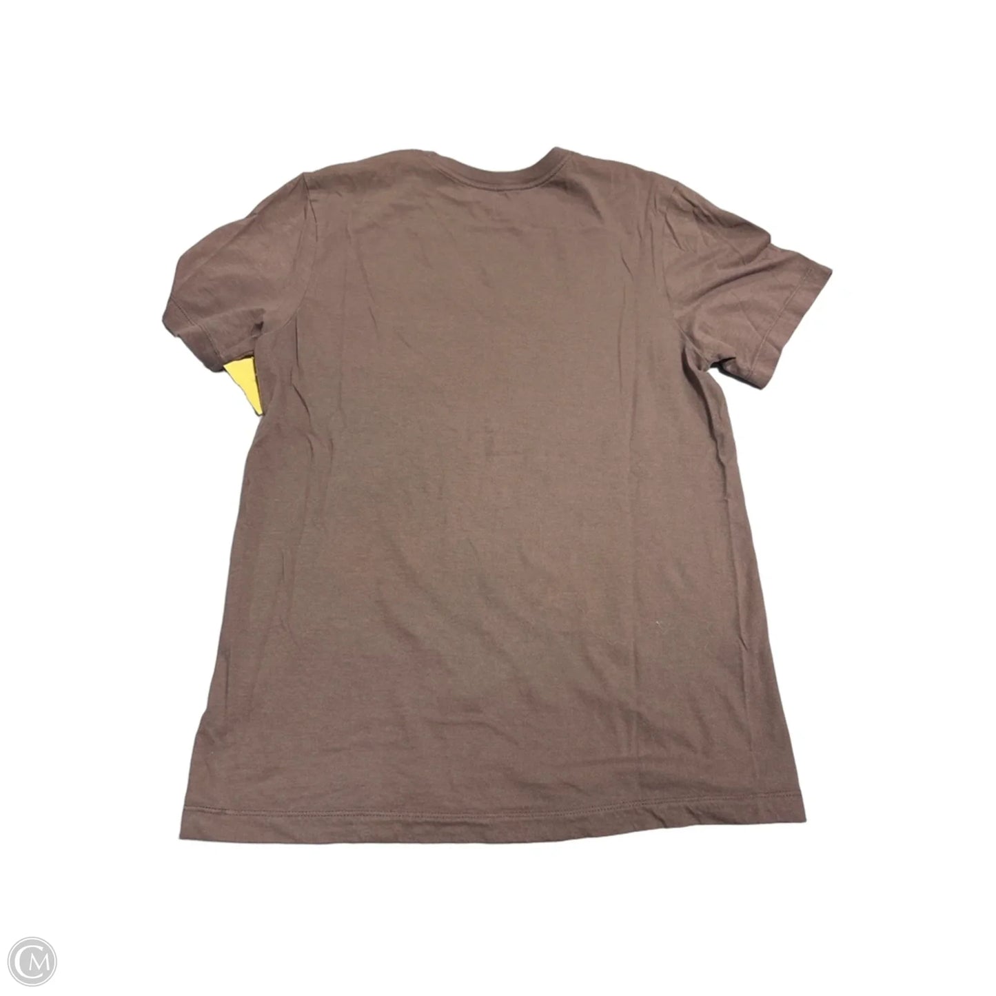 Top Short Sleeve By Nike In Brown, Size: S