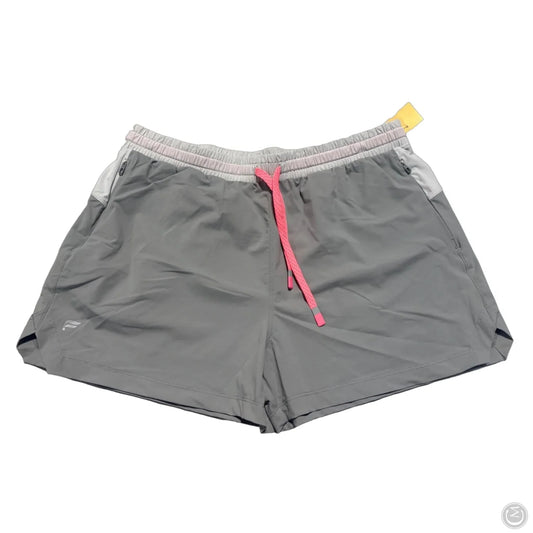 Athletic Shorts By Fabletics In Grey, Size: Xl