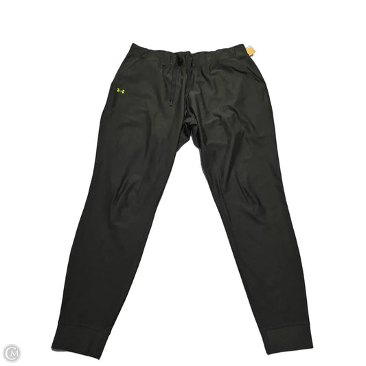 Athletic Pants By Under Armour In Green, Size: L