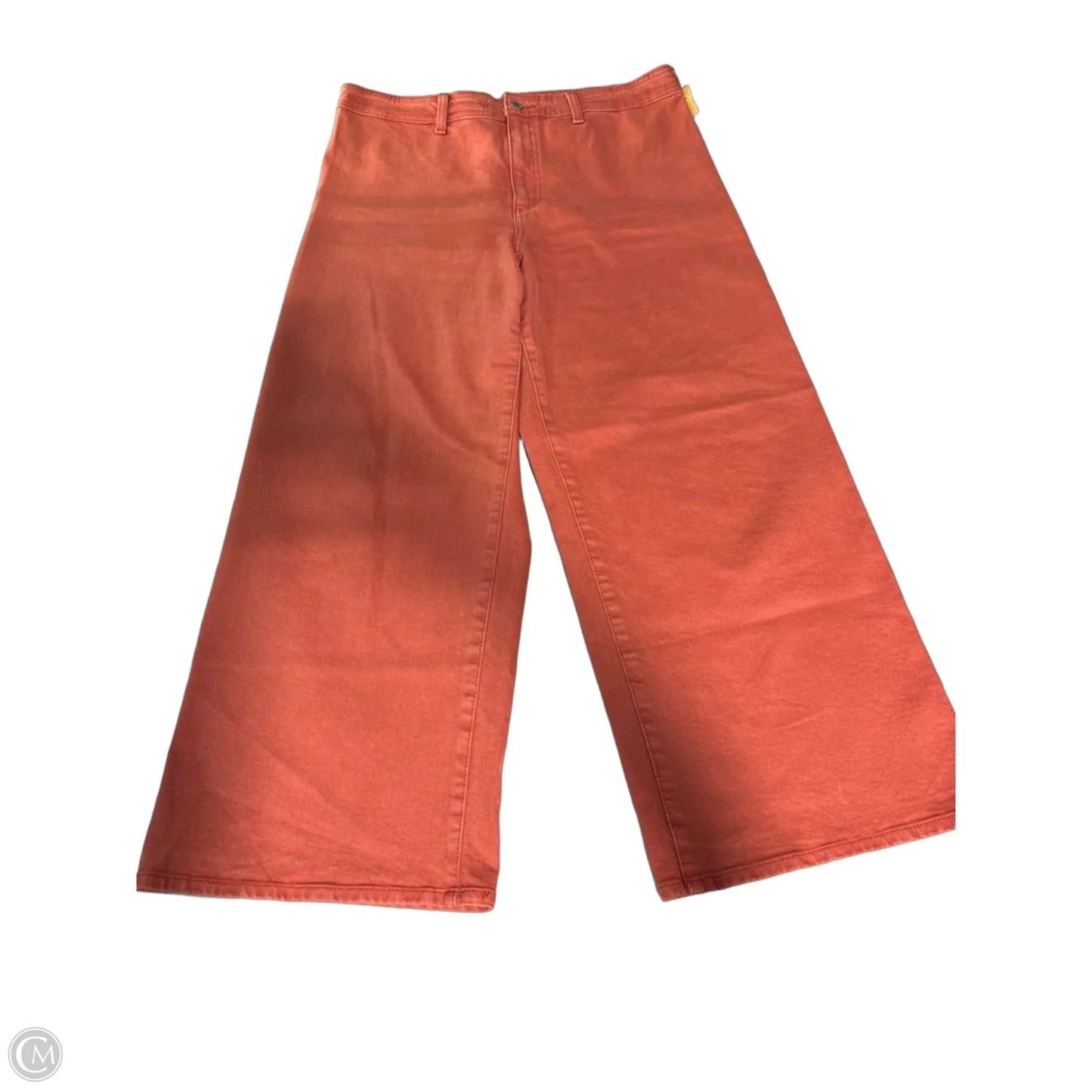 Jeans Wide Leg By Universal Thread In Orange, Size: 14